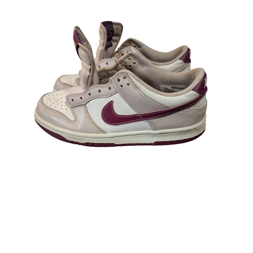 Nike Shoes Womens 8 Youth 6.5Y Dunk Low GS Platinum And Violet Sneakers